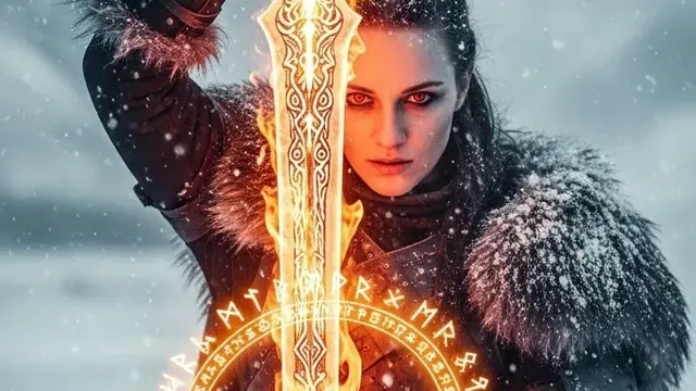 Sigil of Eternal Fire 4K AI Wallpaper