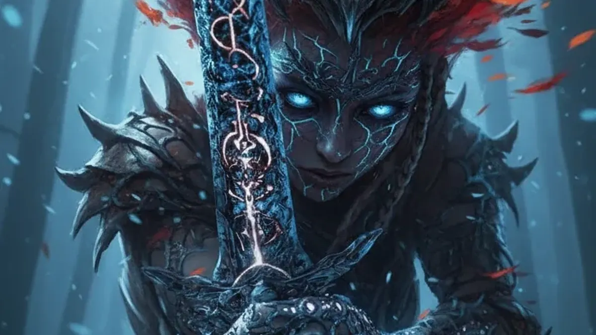 Frostbound Empress 4K Wallpaper