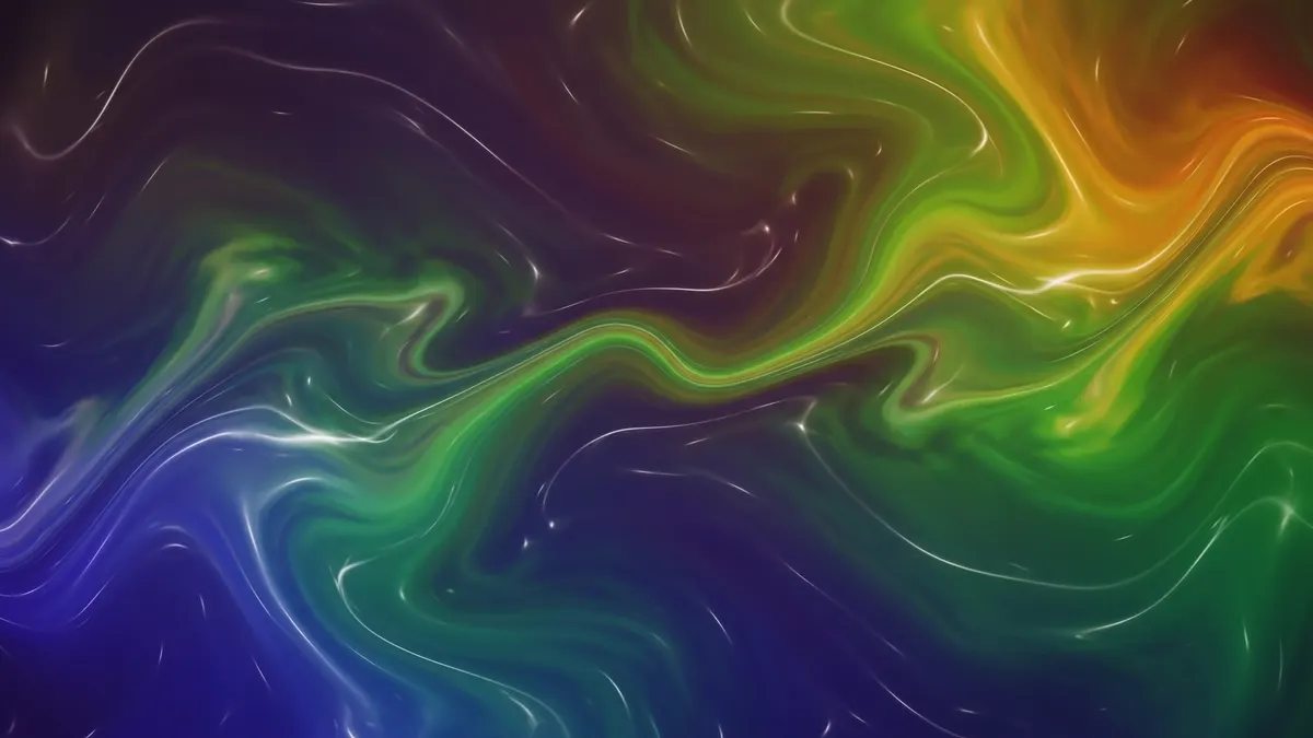 Liquid Spectrum – Neon Abstract Fluid 4K 4K Wallpaper