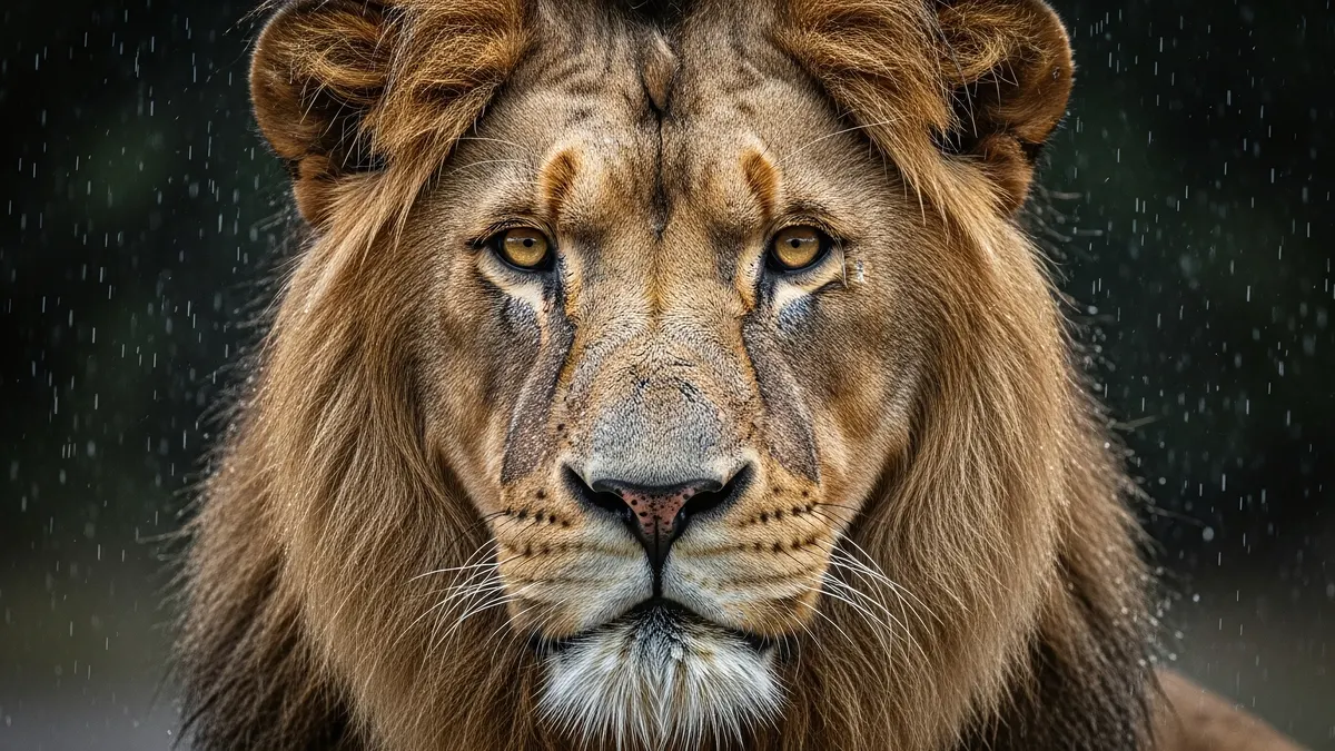 Lion King Portrait 4K 4K Wallpaper