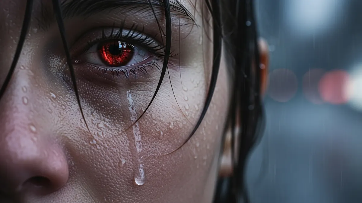 Crying Soul Portrait 4K 4K Wallpaper