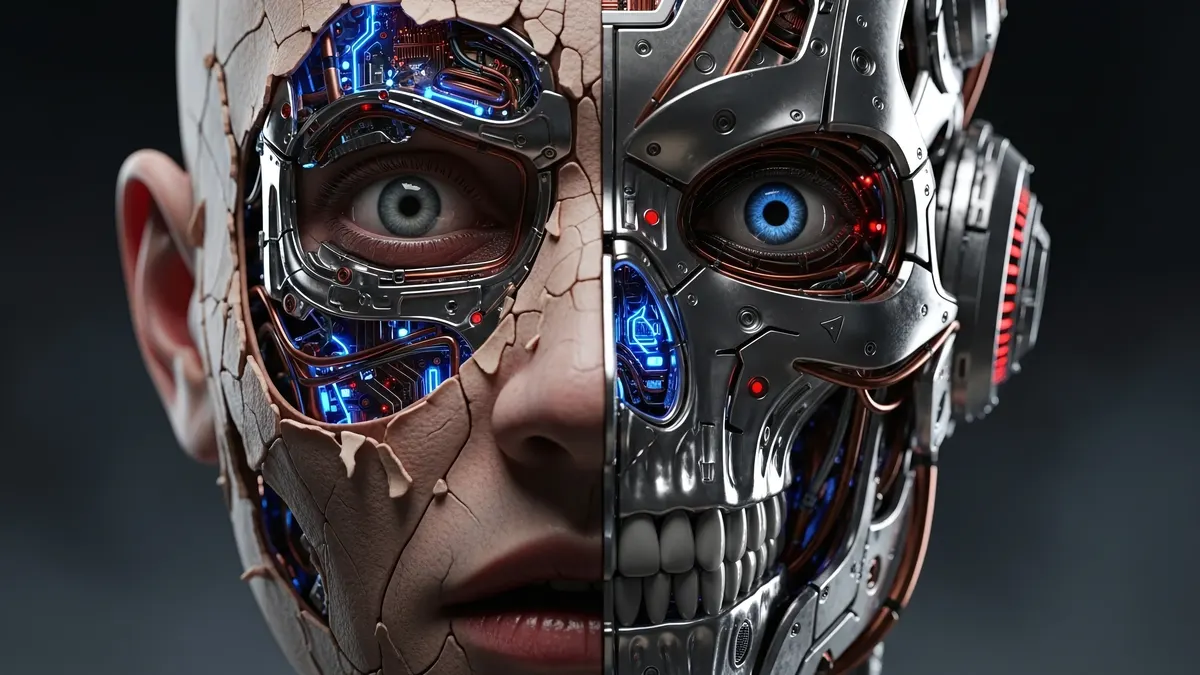 Cybernetic Face Reconstruction 4K 4K Wallpaper