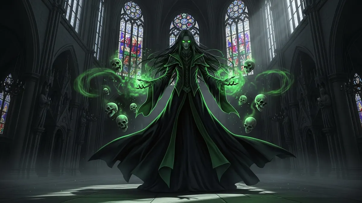 Necromancer Dark Ritual 4K 4K Wallpaper