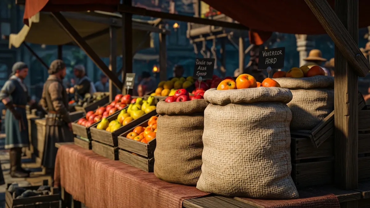 Marketplace Scenery 4K 4K Wallpaper