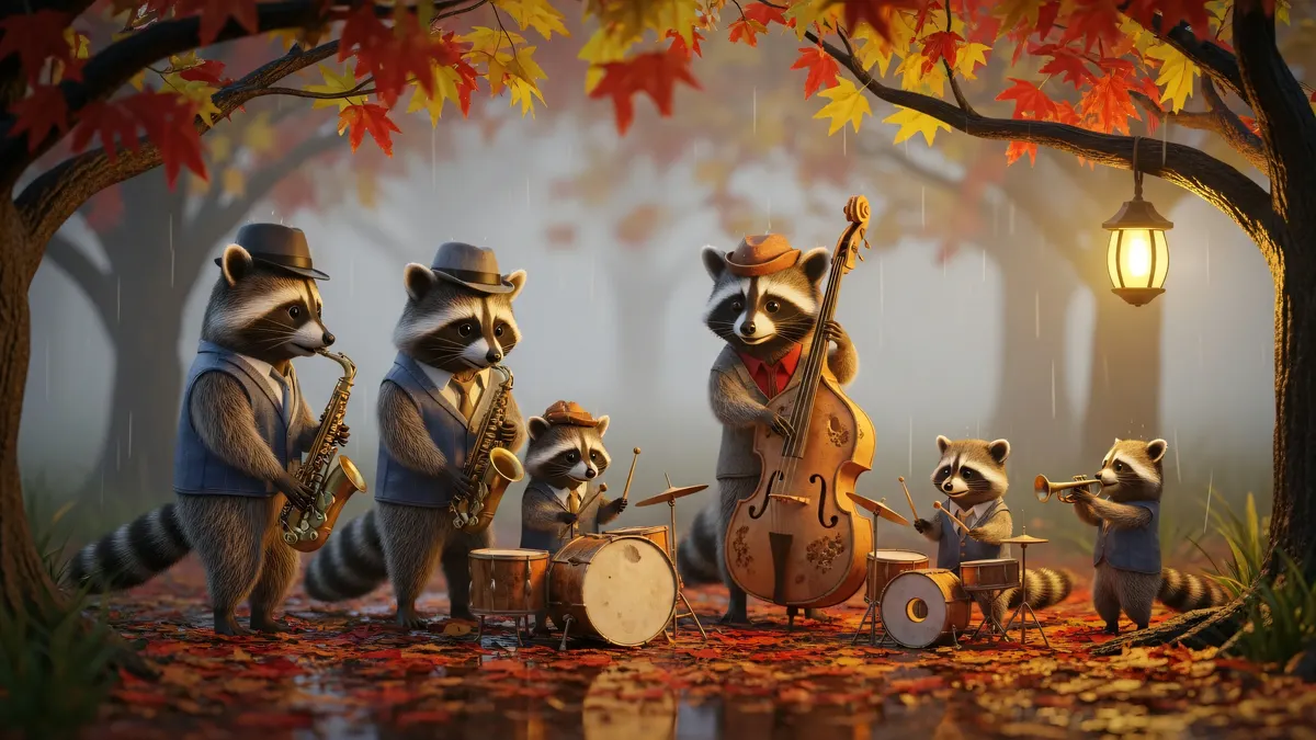 Autumn Forest Landscape 4K 4K Wallpaper