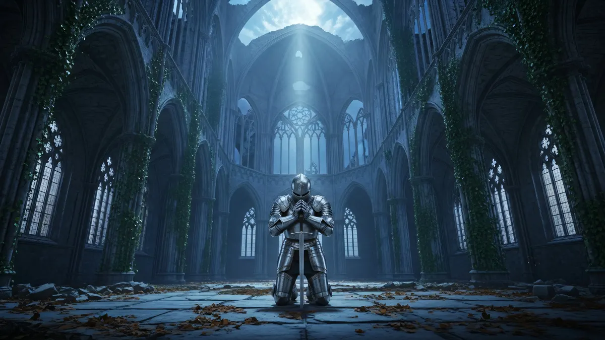 Cathedral Guardian 4k 4K Wallpaper
