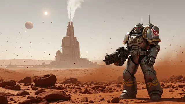 Mars Marine 4k 4K AI Wallpaper