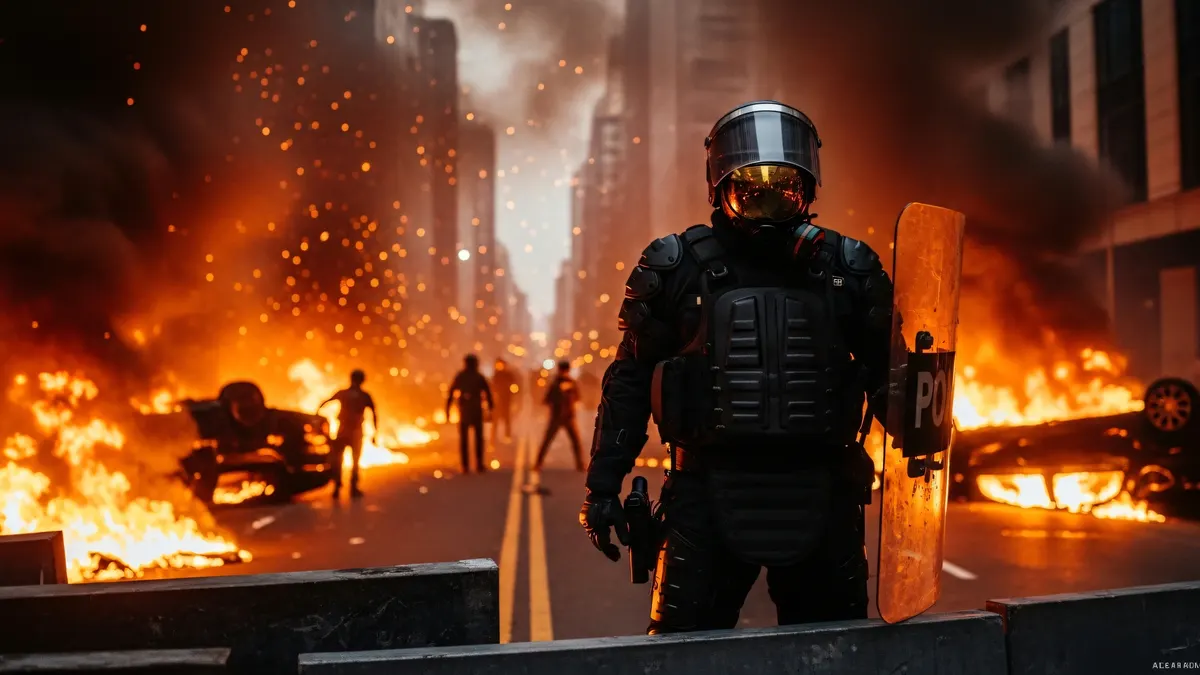 Firestorm Riot 4k 4K Wallpaper