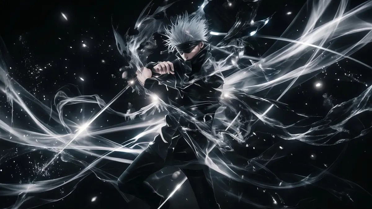 White Energy Burst 4K 4K Wallpaper