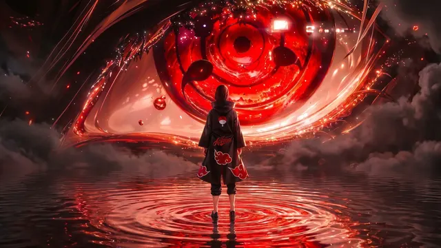 Infernal Vision Gate 4K 4K AI Wallpaper