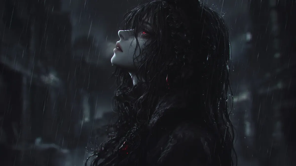 Rain Soul Reflection 4K 4K Wallpaper