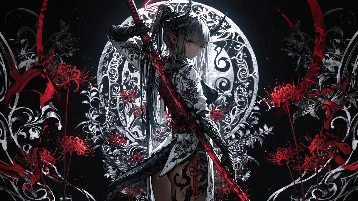 Gothic Reaper Throne 4K 4K Wallpaper