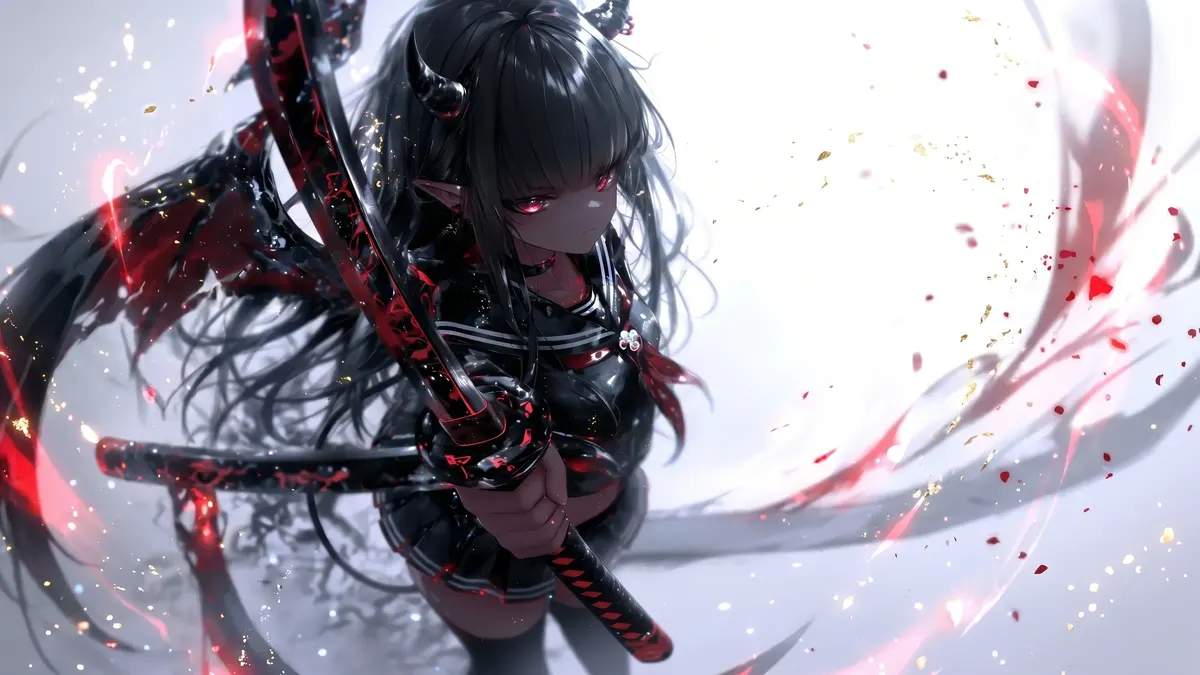 Scarlet Strike Motion 4K 4K Wallpaper