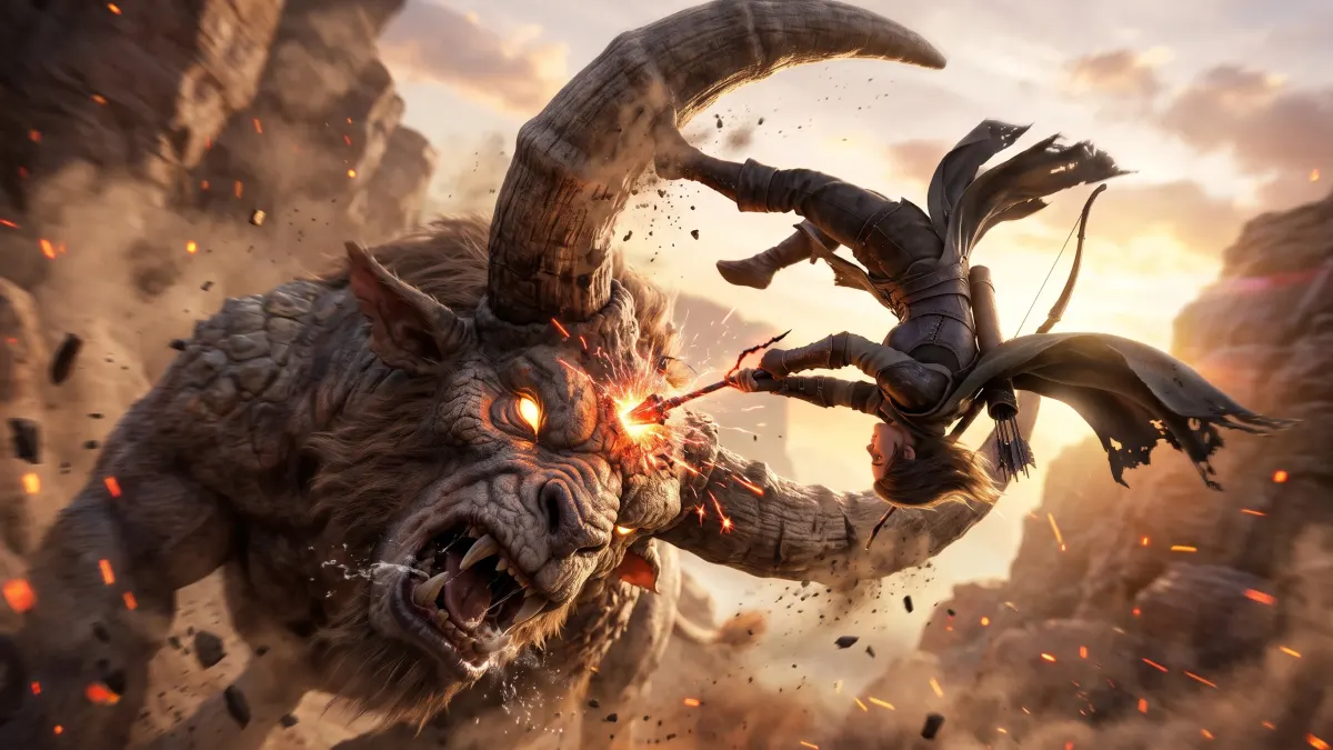 Beast Hunter Archer 4K 4K Wallpaper