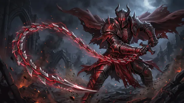 Battlefield Kneeling Knight 4K 4K AI Wallpaper
