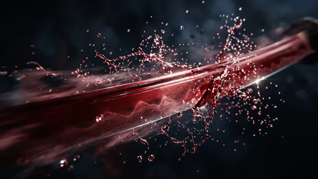 Sonic Katana Blade Strike 4K 4K AI Wallpaper