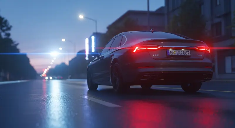 Neon Drift City – Sports Car Night 4K