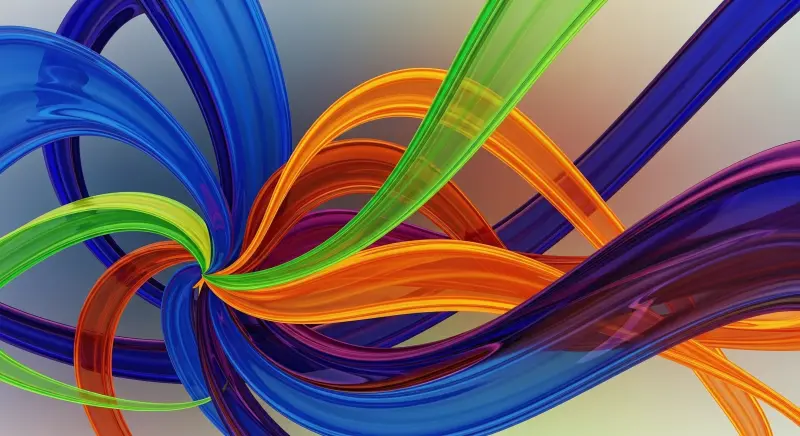 Prismatic Flow – Abstract Color Waves 4K