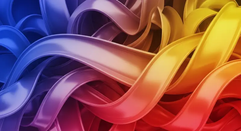 Silk Motion – Vivid Abstract Ribbons 4K