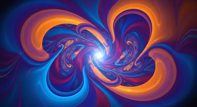 Cosmic Spiral – Psychedelic Abstract 4K