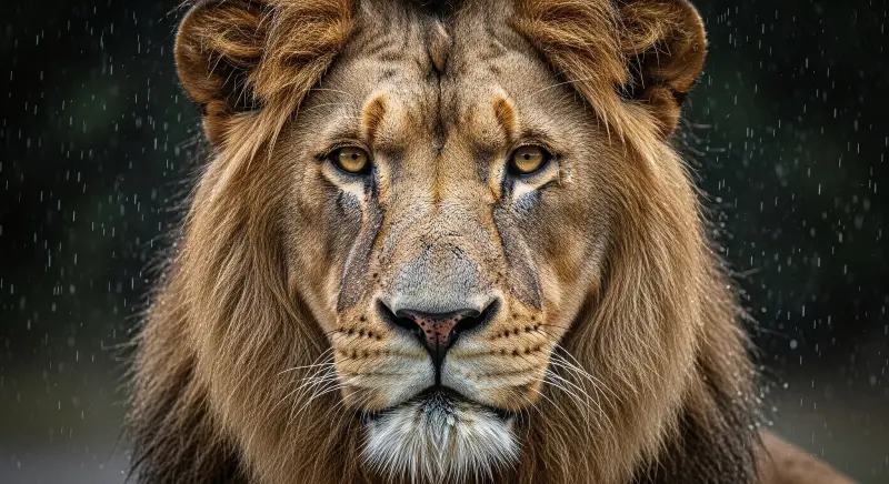 Lion King Portrait 4K