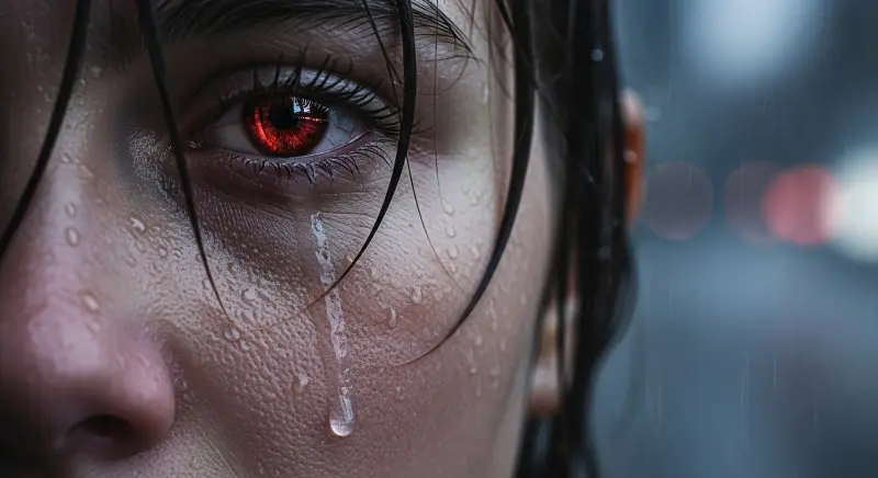 Crying Soul Portrait 4K