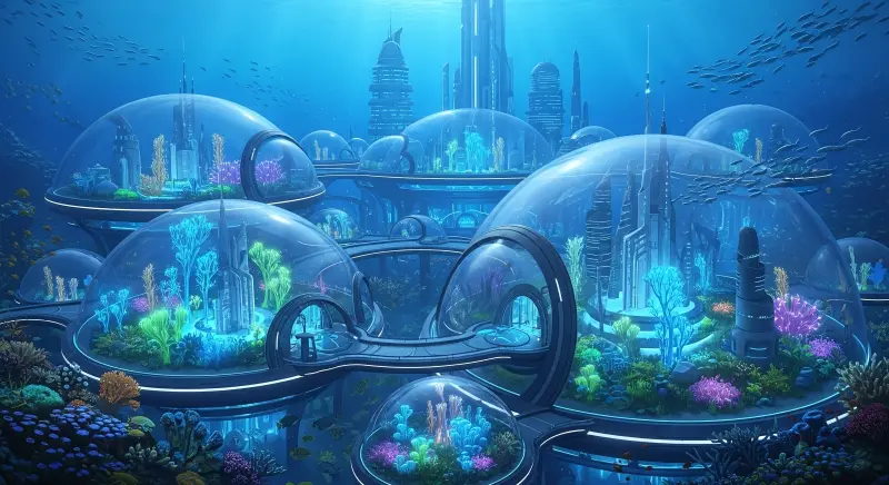 Underwater Habitat Dome 4K