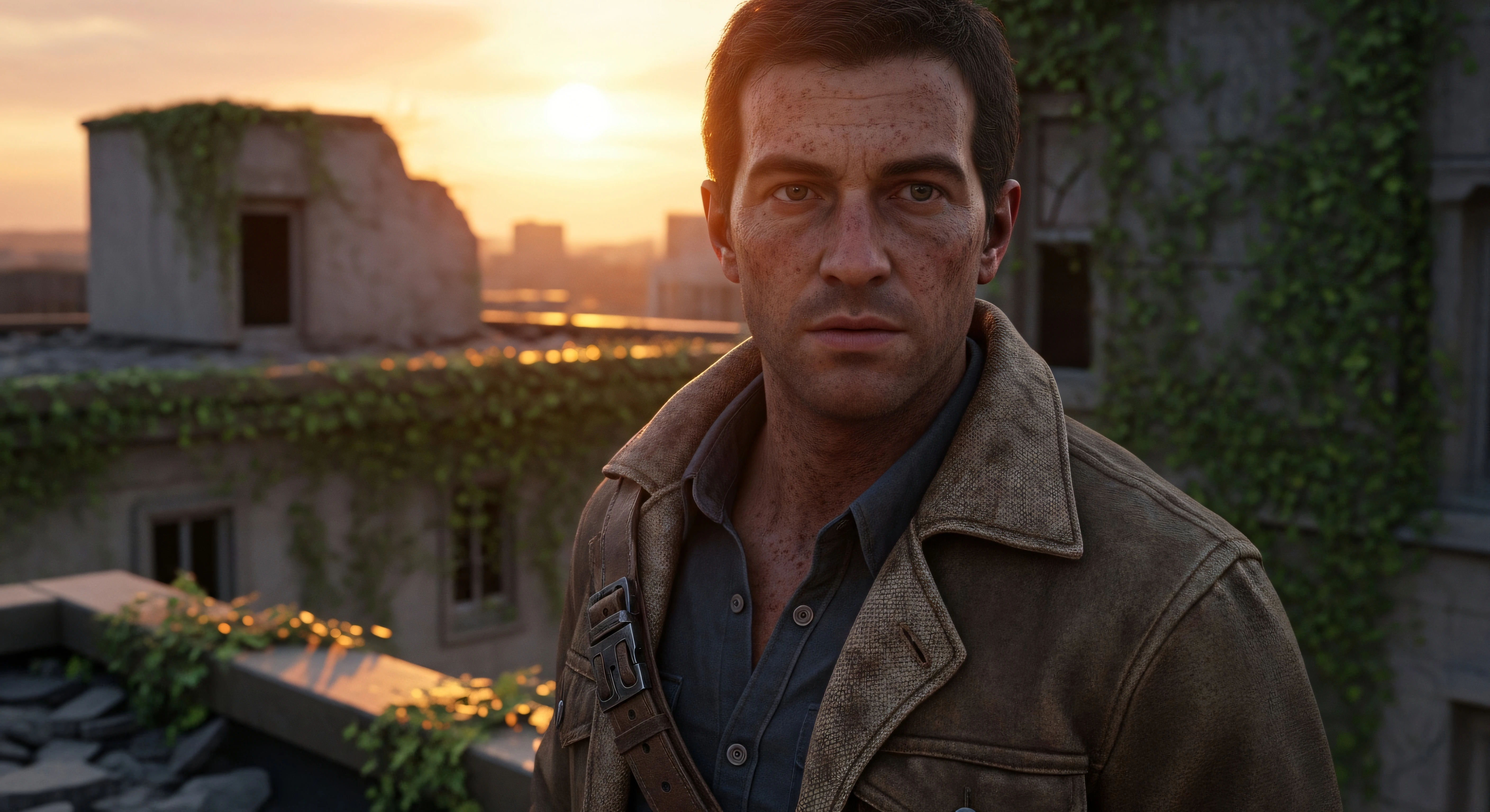 Post-Apocalyptic Man 4K