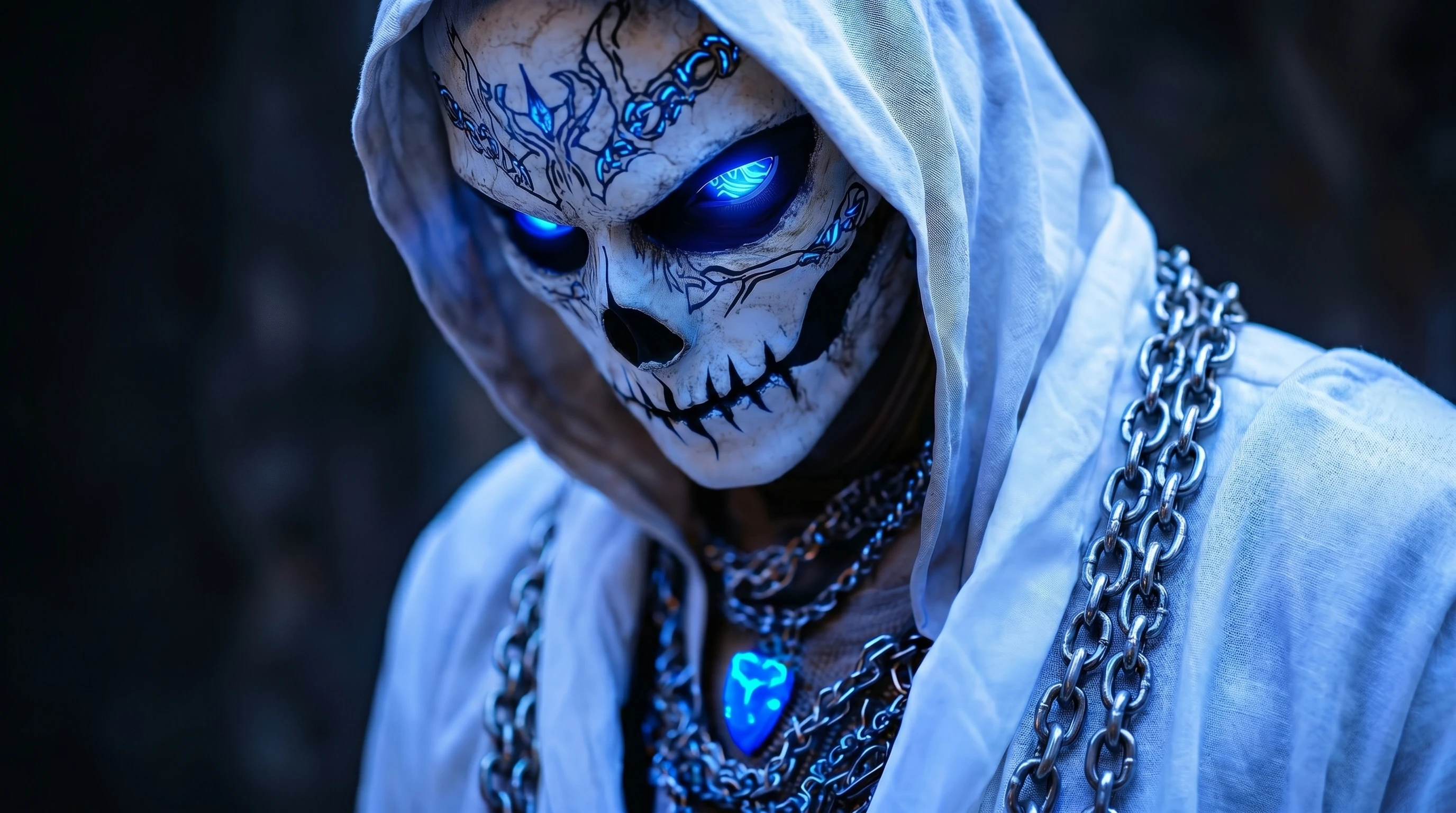 Frozen Skull Mage 4K