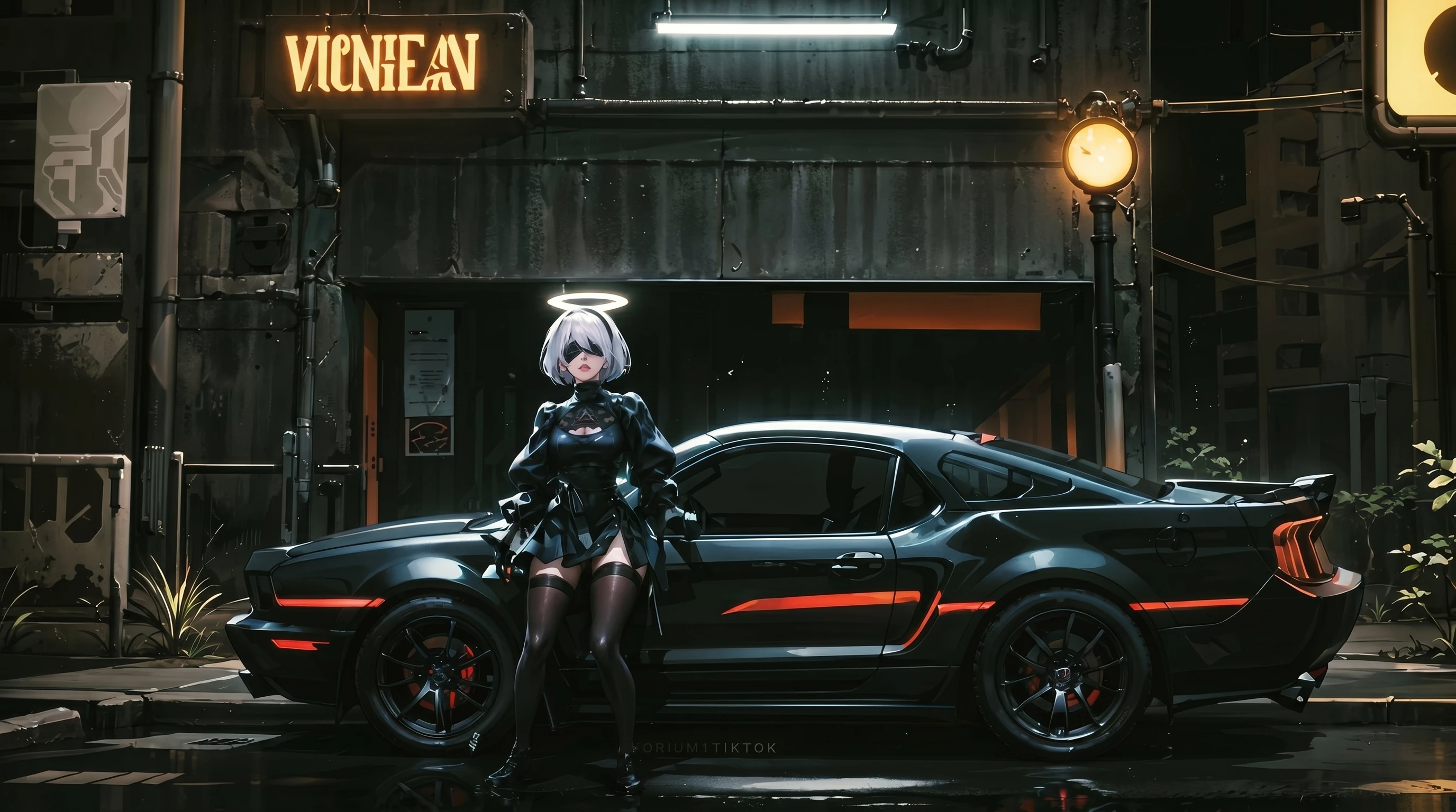 Neon Street Ride 4K